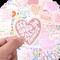100PCS Cute Preppy Stickers Pink Motivational Vinyl Waterproof Sticker